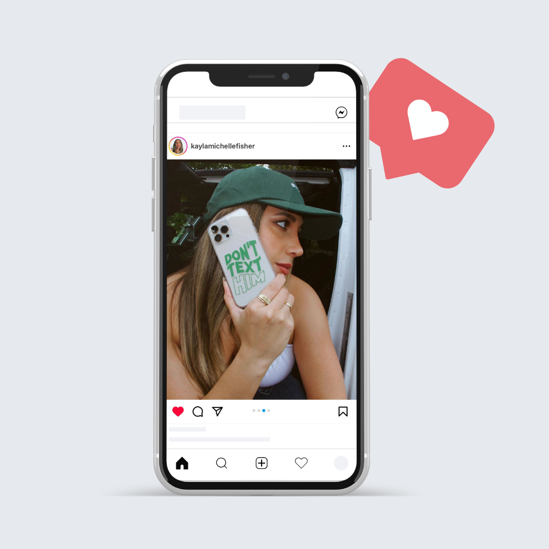 instagram post of creator