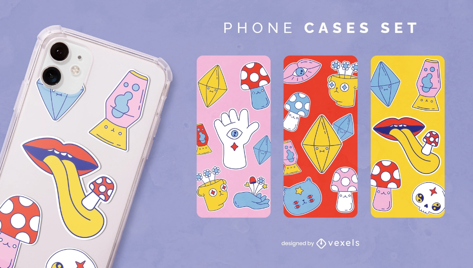 psychedelic phone case design