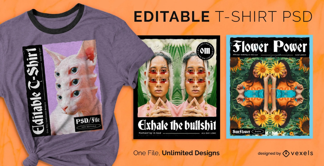 trippy template design