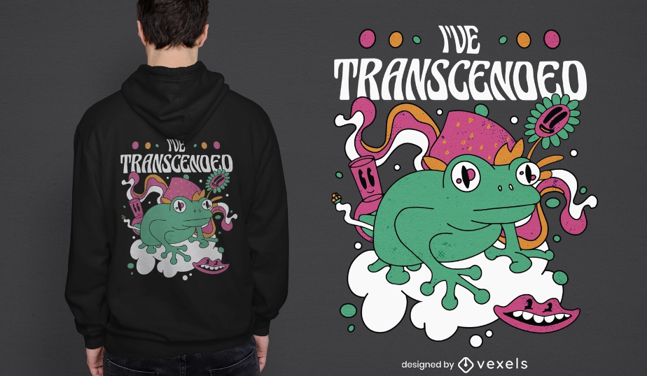 trippy hoodie design