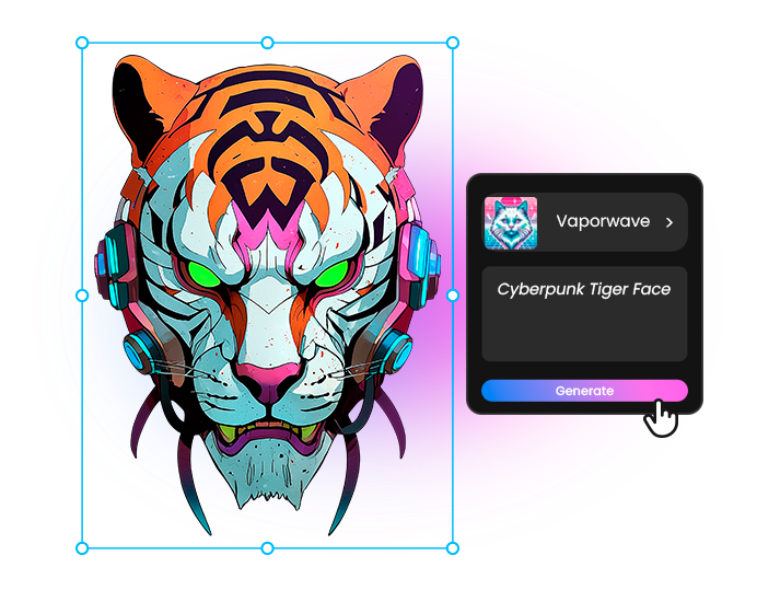 cyberpunk tiger build with ai